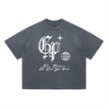 GP DWTFYW Vintage  Distressed Boxy T-Shirt