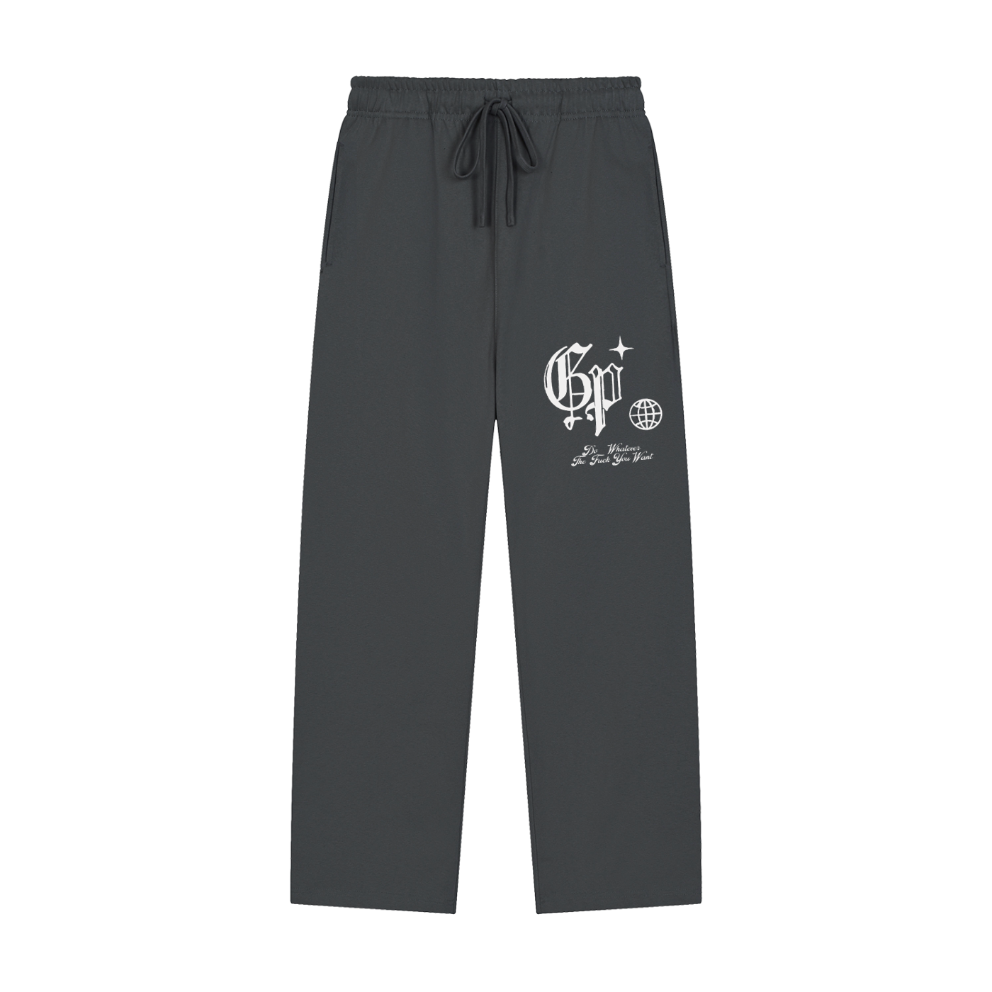GP Solid Color Straight-Leg Sweatpants