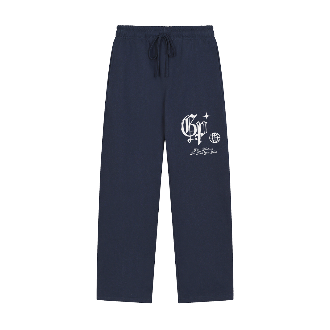 GP Solid Color Straight-Leg Sweatpants