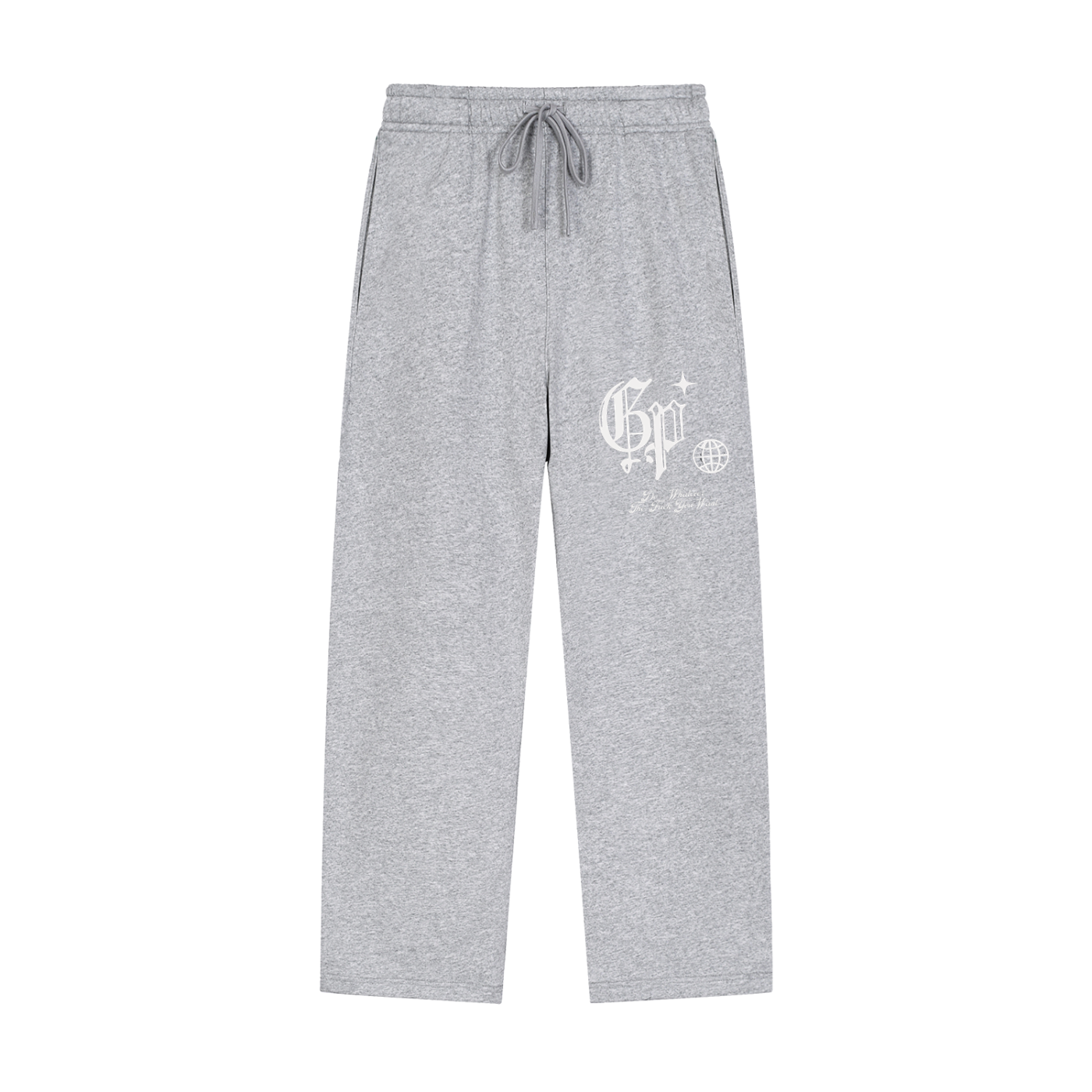 GP Solid Color Straight-Leg Sweatpants