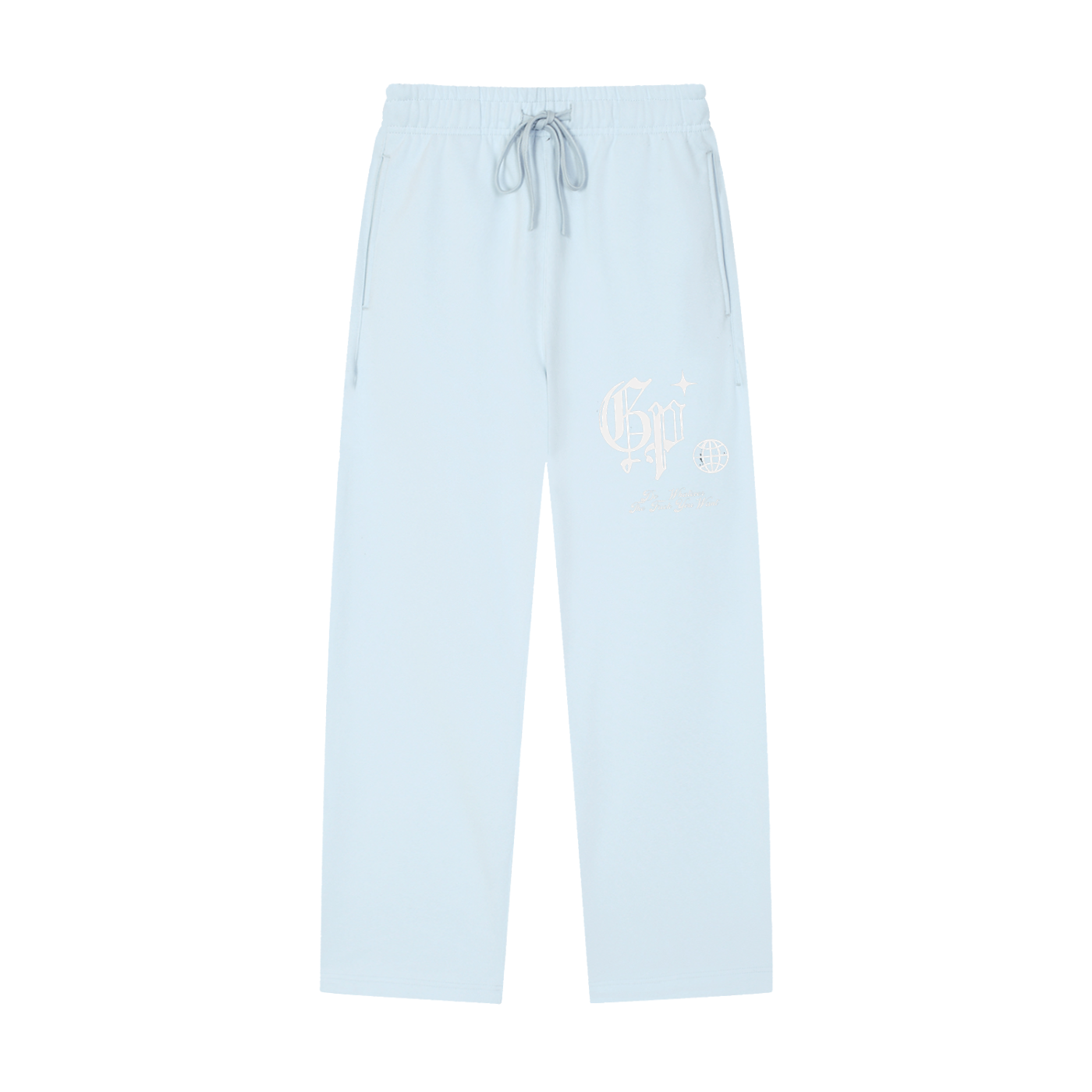 GP Solid Color Straight-Leg Sweatpants