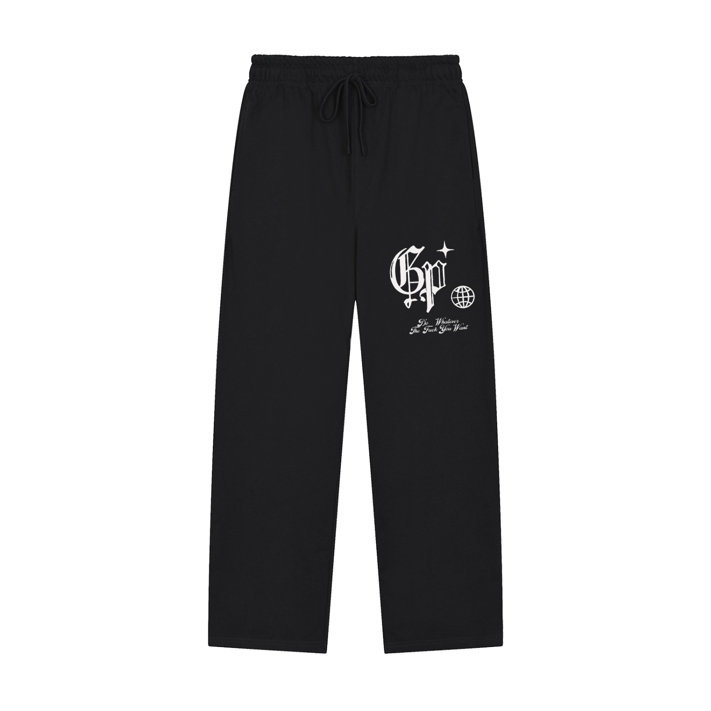 GP Solid Color Straight-Leg Sweatpants